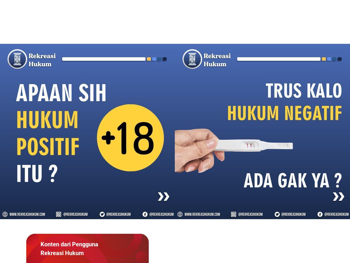 Contoh Hukum Positif Dan Negatif - Sharon-has-Fernandez